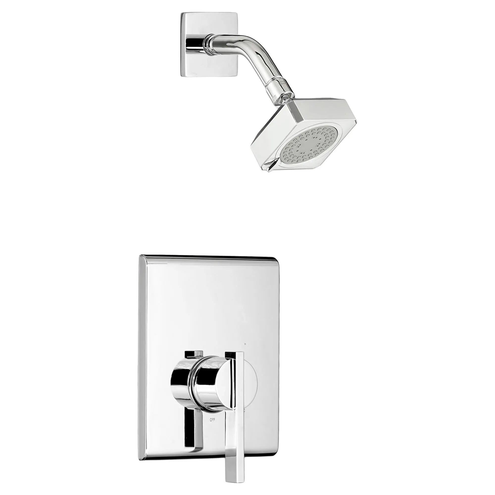 Times Square 2.0 GPM Shower Trim Kit with FloWise Showerhead and Lever Handle — image 1